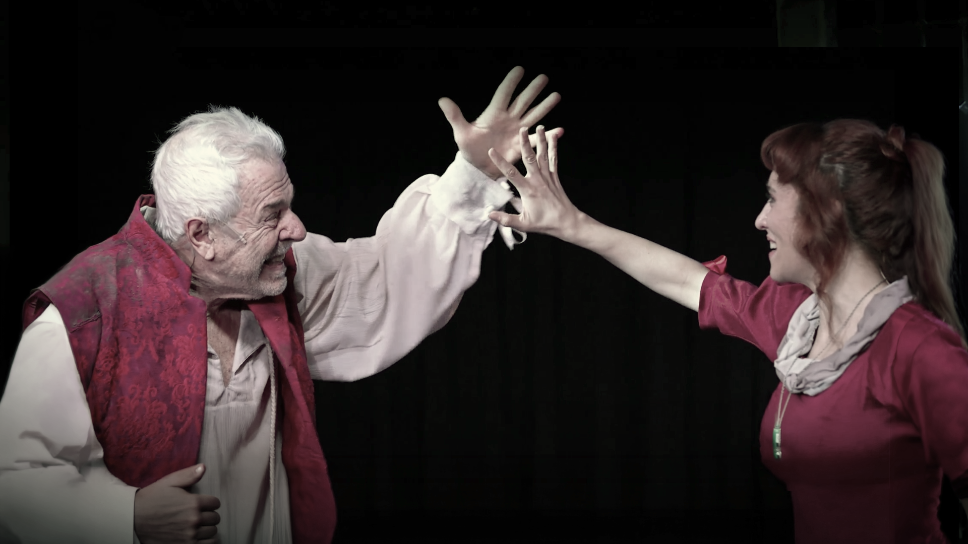 Escena entre los protagonistas